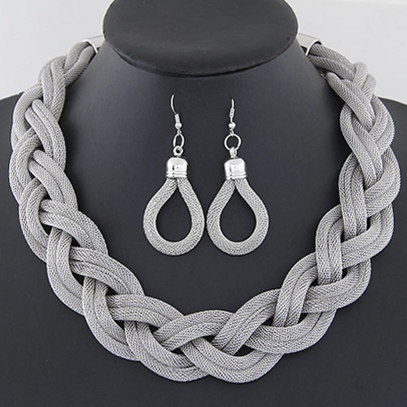 Women Two-Piece Necklace Set